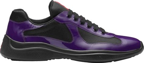 prada purple sneakers